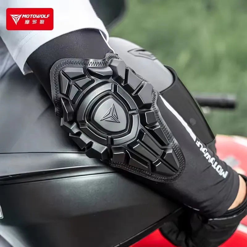 Summer Motorcycle Elbow Pads Mtb Cycling Elbow Protection Motocross Elbow Protector BMX DH ATV Motorcyclist Equipment