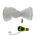 Motocross Goggles 10 Pack Tear Offs with Strap Pins Standard Tear-Offs MX Goggle Protection Lens Film Protection Accessories