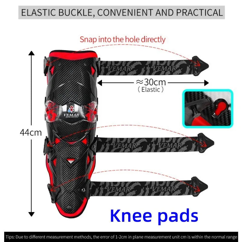 Motorcycle Elbow Pads  E-18H Motocross Small Kneepad Off-Road Racing Knee Brace Safety Protection Guards Protective Gear